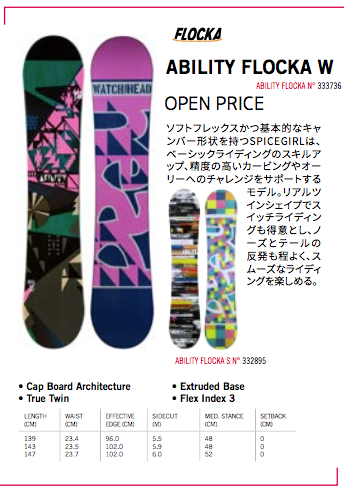 head snowboards 16-17モデル「ABILITY」紹介 - USP JAPAN site